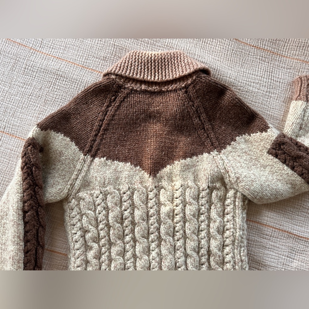 Vintage Buffalo Wool Sweater / Jacket - Picture 5 of 16